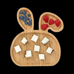 Servies|Ygo Snackbord BUNNY Konijn Bamboe