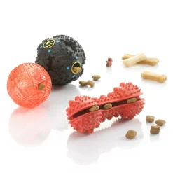 Huisdierspeelgoed|Ygo Snakbal PETTY Grijs