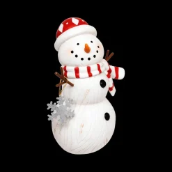Kerst|Ygo Sneeuwman BIXBY Poly Wit/Rood