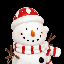 Kerst|Ygo Sneeuwman BIXBY Poly Wit/Rood