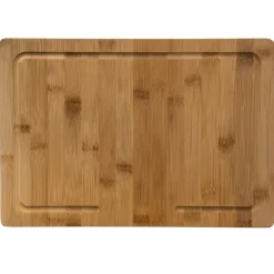 Keukenaccessoires|Kookaccessoires|Ygo Snijplank M/Opkant RH Bamboo L