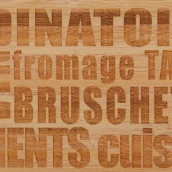 Keukenaccessoires|Kookaccessoires|Ygo Snijplank TAPAS Bamboe M/Greep