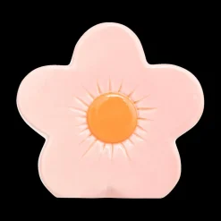 Decoratieve Accessoires|Woondecoratie|Ygo Spaarpot AMELI Bloem Roze