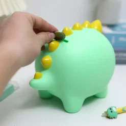 Decoratieve Accessoires|Woondecoratie|Ygo Spaarpot HELLO DINO Groen