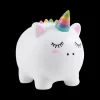Decoratieve Accessoires|Woondecoratie|Ygo Spaarpot UNICORN Wit