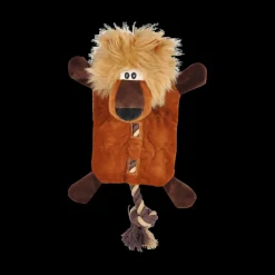 Huisdierspeelgoed|Ygo Speeltje ROMEO Leeuw Bruin