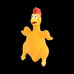 Huisdierspeelgoed|Ygo Speeltje ROTI Kip Geel