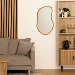 Spiegels|Spiegels|Ygo Spiegel IBLIA Organisch Hout Naturel