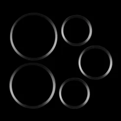 Spiegels|Spiegels|Ygo Spiegel LYA Zwart