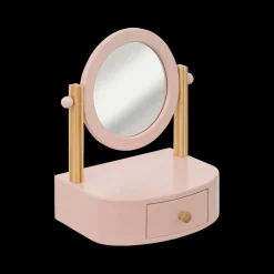 Decoratieve Accessoires|Accessoires|Ygo Spiegel PRINSES M/Opbergvak Roze