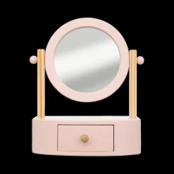 Decoratieve Accessoires|Accessoires|Ygo Spiegel PRINSES M/Opbergvak Roze