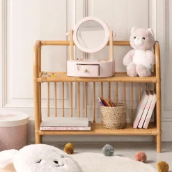 Decoratieve Accessoires|Accessoires|Ygo Spiegel PRINSES M/Opbergvak Roze