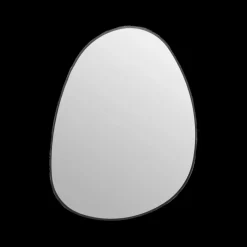 Spiegels|Spiegels|Ygo Spiegel ROSALA Organisch Alu Zwart