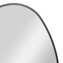 Spiegels|Spiegels|Ygo Spiegel ROSALA Organisch Alu Zwart