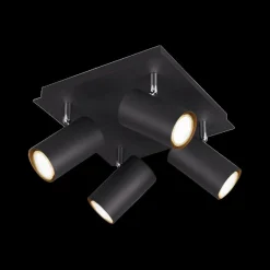 Spots|Ygo Spot MARLEY 4-Delig Metaal Zwart