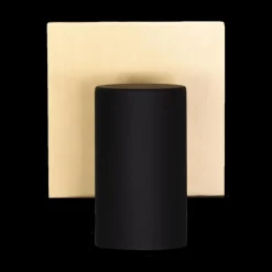 Spots|Ygo Spot MARLEY 1-Delig Metaal Zwart/Goud