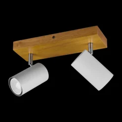 Spots|Ygo Spot MARLEY Metaal Hout/Metaal Wit