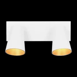 Spots|Ygo Spot SHARP 2Del. Met. Wit/Goud