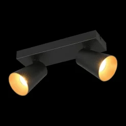 Spots|Ygo Spot SHARP 2Del. Met. Zwart/Goud