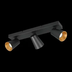 Spots|Ygo Spot SHARP 3Del. Met. Zwart/Goud