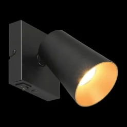 Spots|Ygo Spot SHARP 1Del. Met. Zwart/Goud