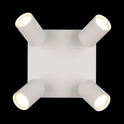 Spots|Ygo Spot SOKA 4Del. Metaal Warm Grijs