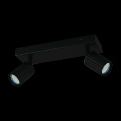 Spots|Ygo Spot SOKA 2Del. Metaal Zwart