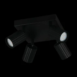 Spots|Ygo Spot SOKA 4Del. Metaal Zwart