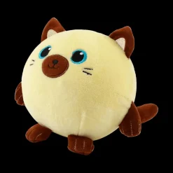 Slaapkamer|Accessoires|Ygo Squichy Kussen SIAMESE CAT Geel/Bruin