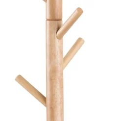 Kapstokken|Opbergen|Ygo Staande kapstok PRESTA Gelakt hout