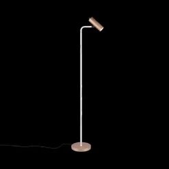 Vloerlampen|Ygo Staanlamp MARLEY Met. Coffee