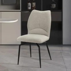 Stoelen|Ygo Stoel ANETA Draaibaar Ecru