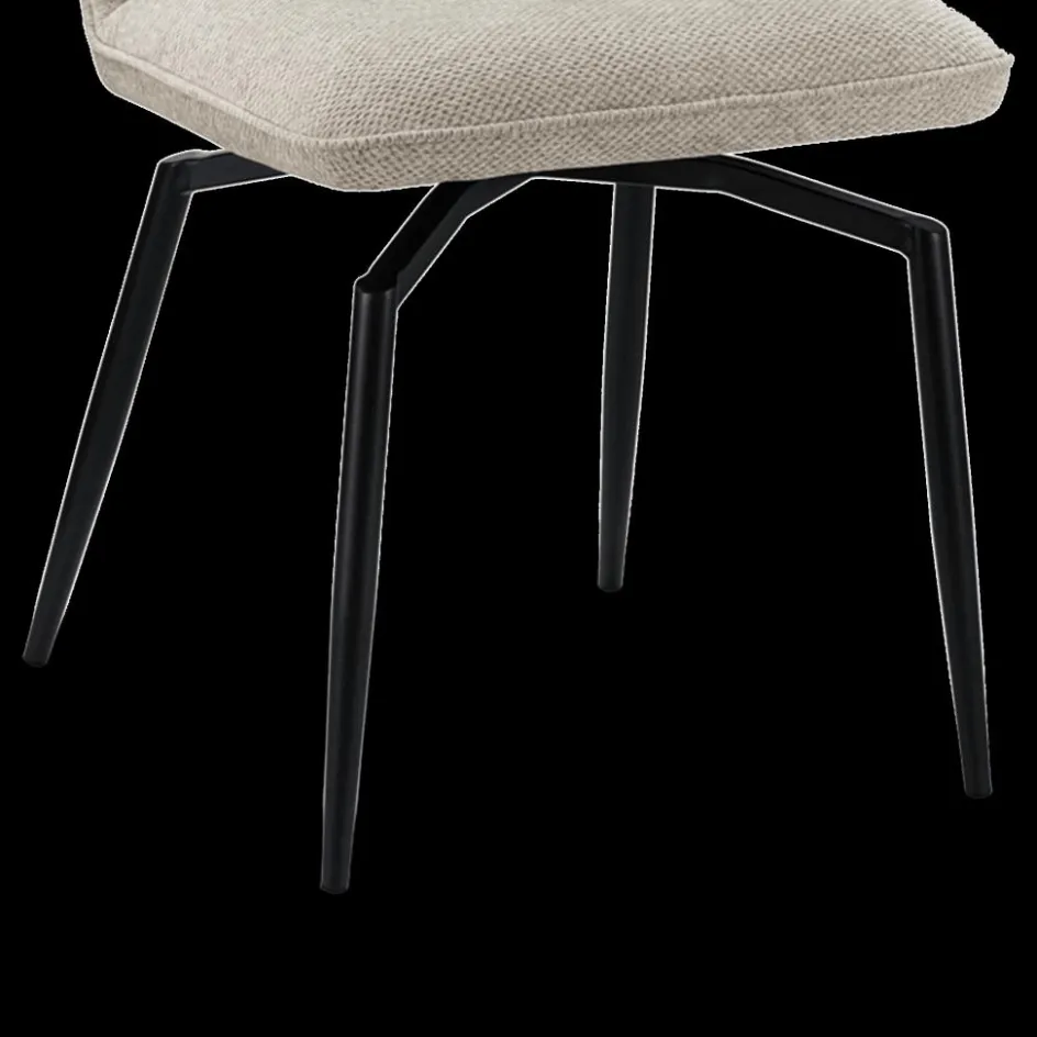 Stoelen|Ygo Stoel ANETA Draaibaar Ecru