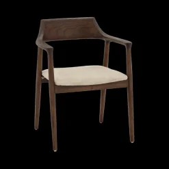 Stoelen|Ygo Stoel ANTOINE Ash Wood Walnut