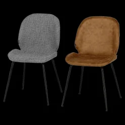 Stoelen|Ygo Stoel DIABLO Linen Grey