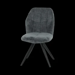 Stoelen|Ygo Stoel ELVIRA Antraciet