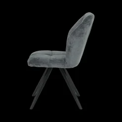 Stoelen|Ygo Stoel ELVIRA Antraciet