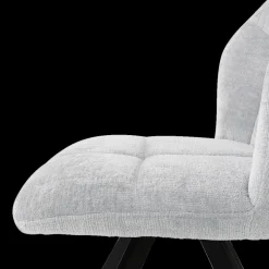 Stoelen|Ygo Stoel ELVIRA Lichtgrijs