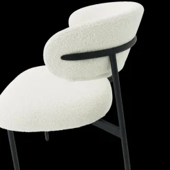 Stoelen|Ygo Stoel FJERRE Bouclé Ecru