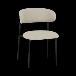 Stoelen|Ygo Stoel FJERRE Sand Pt Zwart