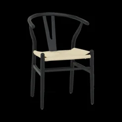 Stoelen|Ygo Stoel FOSS Ash Wood Black