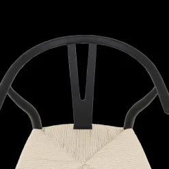 Stoelen|Ygo Stoel FOSS Ash Wood Black