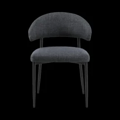Stoelen|Ygo Stoel FRIDA Basel Dark Grey