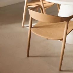 Stoelen|Ygo Stoel HJALMAR Ash Wood Natural