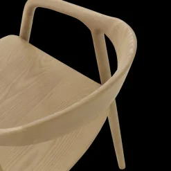 Stoelen|Ygo Stoel HJALMAR Ash Wood Natural