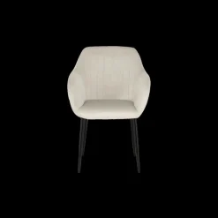 Stoelen|Ygo Stoel MILES Velvet Beige