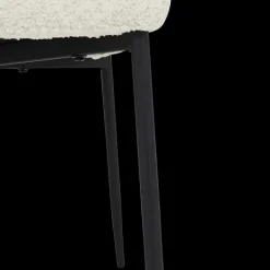 Stoelen|Ygo Stoel SARITA Bouclé Cream