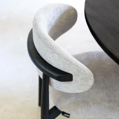 Stoelen|Ygo Stoel SIGNE Ash Wood Black