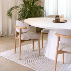 Stoelen|Ygo Stoel SIGNE Ash Wood Natural