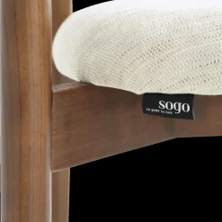 Stoelen|Ygo Stoel SIGNE Ash Wood Walnut